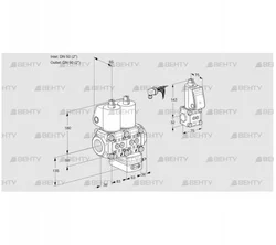 VCD3E50R/50R05ND-100WL/PPBS/PPPP (88102878) Регулятор давления Kromschroder