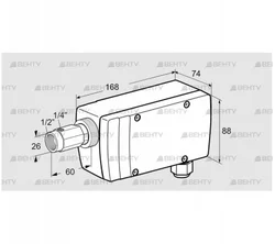 UVC 1D3G1A (84320303) УФ датчик пламени Kromschroder