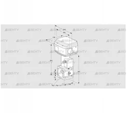 RVS 3/HML03W60E-3 (86060151) Регулирующий клапан Kromschroder