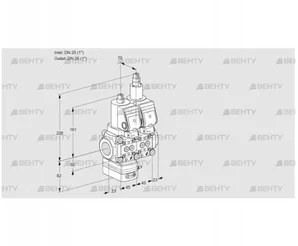 VCD1E25R/25R05D-25LWSR/PPPP/PPPP (88100356) Регулятор давления Kromschroder