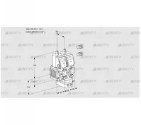 VCH2E40F/40R05FNHEWR3/PPPP/PPPP (88101627) Клапан с регулятором расхода Kromschroder