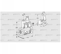 VCS780F05NLWR3E/PPPP/PPZ- (88204606) Сдвоенный газовый клапан Kromschroder