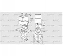 IDR65Z03A100AU/50-30W20TR10 (88303047) Дроссельная заслонка Kromschroder