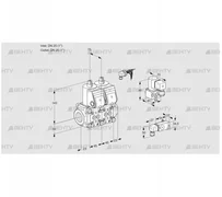 VCS1E25R/25R05NNWR/2-PP/BYPP (88104820) Сдвоенный газовый клапан Kromschroder