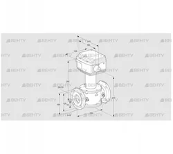 RV 50/MF03Q60S1 (86060792) Регулирующий клапан Kromschroder