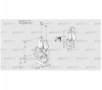 VAG2E40R/40R05GEWR/PP/ZS (88105415) Газовый клапан с регулятором соотношения Kromschroder