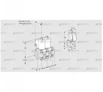 VCS1T15N/15N05NNQL/PPBS/PPPP (88105610) Сдвоенный газовый клапан Kromschroder