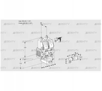 VCV2E40R/40R05FNVKQR/2-MM/PPPP (88107516) Клапан с регулятором соотношения Kromschroder