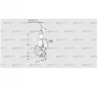 VAS125/-R/LP (88026718) Газовый клапан Kromschroder