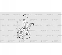 VAS780F05NQSRB/PP/PP (88204145) Газовый клапан Kromschroder