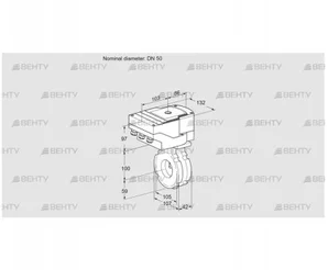 IBG50W05/20-30Q3T (88301104) Дроссельная заслонка Kromschroder