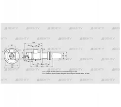 BIC 65HM-0/35-(72)E (84031019) Газовая горелка Kromschroder