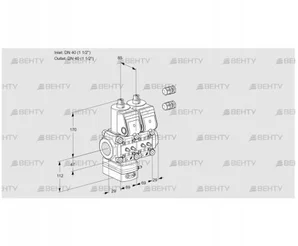 VCD2E40R/40R05D-25NWR3/MMMM/PPPP (88105579) Регулятор давления Kromschroder