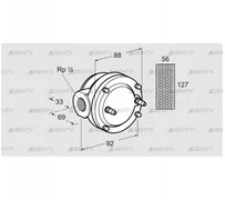 GFK 15R40-6 (81935200) Газовый фильтр Kromschroder