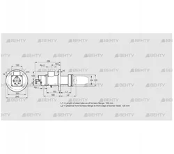 BIC 100RD-100/135-(39)E (84033024) Газовая горелка Kromschroder