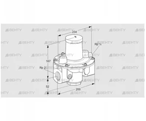 GDJ 50R04-0LZ (03155055) Регулятор давления Kromschroder