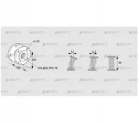 EKO 250F10P (03262074) Газовый компенсатор Kromschroder