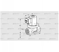 VGP 15R02W5 (85294111) Запорный газовый клапан Kromschroder