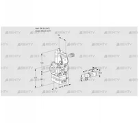 VAD120R/NW-100A (88034218) Газовый клапан с регулятором давления Kromschroder