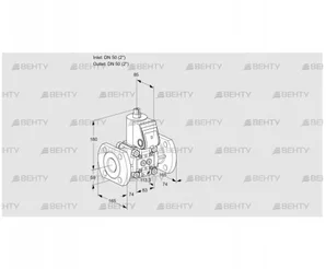 VAS350F/NQ (88034242) Газовый клапан Kromschroder