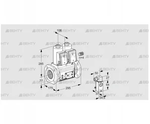 VCS665F05NNWR3E/2-24/PPPP (88205308) Сдвоенный газовый клапан Kromschroder