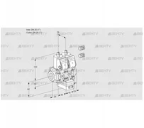 VCG1E25R/25R05NGKWR3/PPPP/PPPP (88104122) Клапан с регулятором соотношения Kromschroder