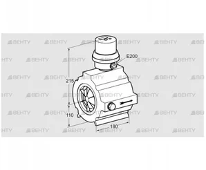 DE 400TW150-120B (03200413) Расходомер Kromschroder