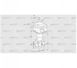 RV 3/GML10W30S1 (86060620) Регулирующий клапан Kromschroder