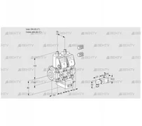 VCG1E25R/25R05NGNKR3/2-PP/PPPP (88103799) Клапан с регулятором соотношения Kromschroder