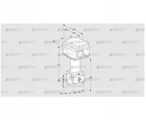 RV 2/CML10W60S1 (86060506) Регулирующий клапан Kromschroder