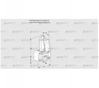 VAS1TW0/NQ (88005480) Газовый клапан Kromschroder