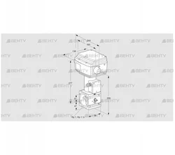 RVS 2/WML10W30S1-3 (86060020) Регулирующий клапан Kromschroder