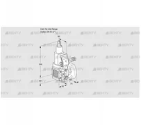 VAS3-/50F/LKGR (88020454) Газовый клапан Kromschroder