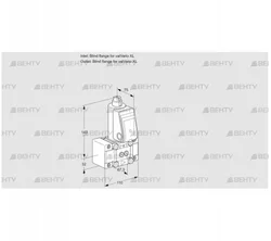 VAS1W0/NW (88027172) Газовый клапан Kromschroder