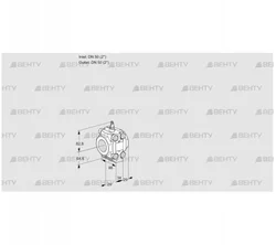 VMO250N05M38 (88013892) Расходомер Kromschroder