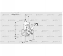 VCS2E40R/40R05LNWR/PPPP/PPPP (88107174) Сдвоенный газовый клапан Kromschroder