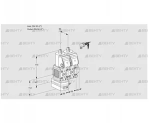 VCD2E50R/50R05FD-25NWR/PPPP/PPPP (88105027) Регулятор давления Kromschroder