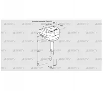 IBH100Z01A/40A2A (88301092) Дроссельная заслонка Kromschroder