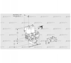 VCD2E40R/25R05FND-100VWL/PPPP/4-PP (88107532) Регулятор давления Kromschroder