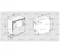 BCU465-5/2LW3GBPD2S4AC (88610810) Блок управления горением Kromschroder