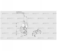 VAS1T25/-N/NQ (88027666) Газовый клапан Kromschroder