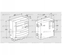 BCU460W1P2C0D0000K1E0-/LM400WF3O0E1- (88680132) Блок управления горением Kromschroder