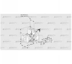 VAS350F/NW (88018110) Газовый клапан Kromschroder