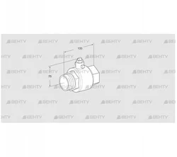 GEH 50R50 (03352511) Регулирующий кран для газа Kromschroder