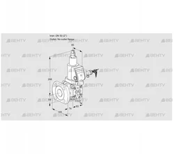 VAS350/-F/LWGR (88026630) Газовый клапан Kromschroder