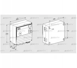 BCU460-3/1LR3GBB1/1 (88613469) Блок управления горением Kromschroder