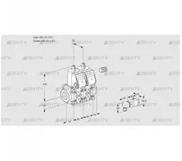 VCS1E15R/15R05NNWR/PP-4/PPPP (88105920) Сдвоенный газовый клапан Kromschroder