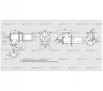 ZIC 200RBL-0/235-(25)D (84277513) Газовая горелка Kromschroder