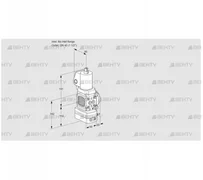 VAG2T-/40N/NQGLAA (88030012) Газовый клапан с регулятором соотношения Kromschroder