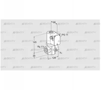 VG 40/32R02NQ31D (85208220) Запорный газовый клапан Kromschroder